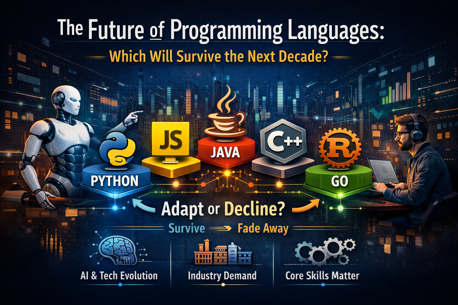 “Future of Programming Languages: Which Languages Will Survive the Next Decade?”